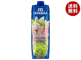 HARUNA(ハルナ) CHABAA(チャバ) 100%ミックスジュース グァバ 1000ml紙パック×12本入×(2ケース)｜ 送料無料 グァバ ジュース 果汁100% ミックスジュース 果実