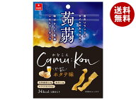 アスザックフーズ かむこん ホタテ味 11g×20袋入｜ 送料無料 お菓子 おつまみ 蒟蒻 乾燥蒟蒻