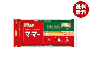 日清ウェルナ マ・マー チャック付結束スパゲティ 1.4mm 600g×20袋入×(2ケース)| 送料無料 一般食品 パスタ麺 乾麺 マ・マー