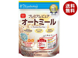 日本食品製造 日食 プレミアム ピュアオートミール 340g×4袋入×(2ケース)｜ 送料無料 嗜好品 栄養 食物繊維 乳幼児