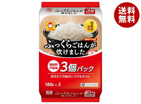 [ポイント5倍！3/26(木)1時59分まで全品対象エントリー&購入]東洋水産 ふっくらごはんが炊けました 3個パック (180g×3個)×8個入｜ 送料無料 パックごはん レトルトご飯 ごはん