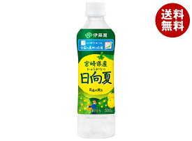 伊藤園 ニッポンエール 宮崎県産日向夏 500gペットボトル×24本入｜ 送料無料 柑橘 フルーツ 果物