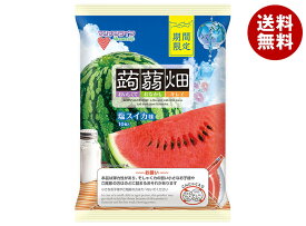マンナンライフ 蒟蒻畑 塩スイカ味 (25g×10個)×12袋入×(2ケース)｜ 送料無料 お菓子 こんにゃくゼリー 蒟蒻ゼリー デザート