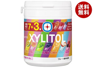 ロッテ キシリトールガム 7種アソートボトル 133g×6個入×(2ケース)| 送料無料 ガム XYLITOL アソート 粒ガム ボトル