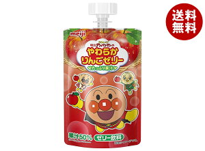 明治 それいけ!アンパンマンのやわらかりんごゼリー 100g×36本入×(2ケース) メーカー 問屋直送| 送料無料 果実飲料 アップル ゼリー飲料