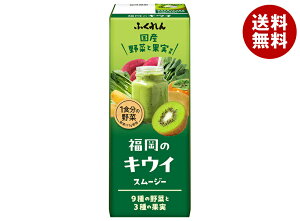ふくれん 福岡のキウイスムージー 200ml紙パック×24本入×(2ケース)| 送料無料 野菜飲料 野菜ジュース ミックスジュース スムージー