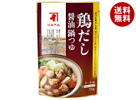 [ポイント5倍！5/16(土)1時59分まで全品対象エントリー&購入]にんべん 鶏だし 醤油鍋つゆ 750gパウチ×12…