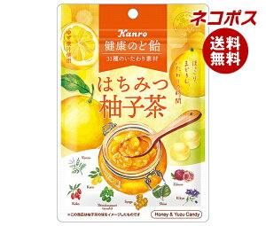 ネコポス カンロ 健康のど飴 はちみつ柚子茶 80g×6袋入| 全国送料無料 お菓子 あめ キャンディー のど飴 はちみつ ハチミツ