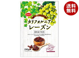 共立食品 カリフォルニアレーズン 植物油不使用 190g×6袋入×(2ケース)｜ 送料無料 お菓子 ドライフルーツ 干しぶどう 乾燥果物 葡萄