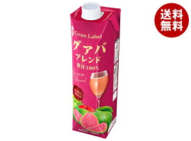 スジャータ グァバブレンド(濃縮還元) 1000ml紙パック×6本入｜ 送料無料 果実飲料 ミックス グァバジュース 100% 100％ 1l 1L