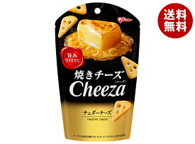 江崎グリコ チーザ チェダーチーズ 32g×10袋入×(2ケース)｜ 送料無料 チーズ おやつ スナック菓子 おつまみ