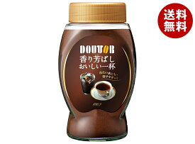[ポイント5倍！2/10(火)1時59分まで全品対象エントリー&購入]ドトールコーヒー 香り芳ばし おいしい一杯 180g瓶×12本入｜ 送料無料 嗜好品 インスタントコーヒー 珈琲 瓶