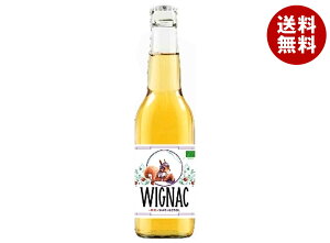 カネカ食品 ウィニャック シードル ノンアルコール 330ml瓶×12本入| 送料無料 ノンアルコール ノンアル 果実酒 りんご 添加物不使用 オーガニック フランス