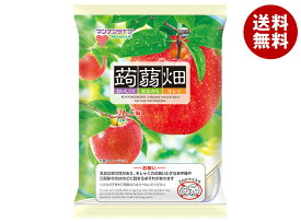 マンナンライフ 蒟蒻畑 りんご味 (25g×10個)×12袋入×(2ケース)｜ 送料無料 こんにゃくゼリー リンゴ りんご 林檎 お菓子