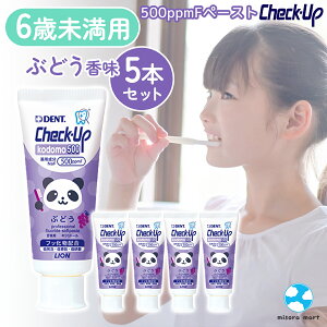 `FbNAbv ǂ kodomo 500ppmF Ԃǂ 5{Zbg  y[Xg  DENT.Check-Up CI LION q \h