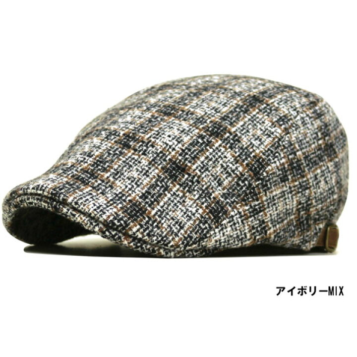 楽天市場 帽子 メンズ ハンチング レディース ハンチング帽 ぼうし レルムチェック 秋 冬 帽子専門店 ｍｉｓｓａ ｍｏｒｅ