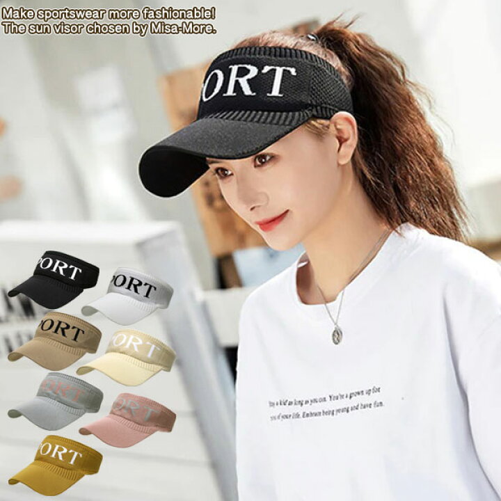限定販売 おしゃれ ジョギング テニス 大きいサイズ メンズ 日よけ ゴルフ ニットサンバイザー 春 標準 ウォーキング Golf1 から サンバイザー レディース 帽子 紫外線対策 夏 秋 Sport qなどにも スポーツ ウェア