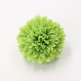 髪飾り クリップ 花 マム 浴衣 和装 成人式 七五三 ヘアアクセサリー 髪留め ボールマムのクリップ 大 6.5cm 赤 白 青 花火大会 ゆかた 花かざり 髪かざり レディース 子ども 子供 キッズ 時短 簡単 手軽