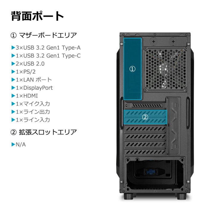 楽天市場】デスクトップPC Core i7-12700 メモリ16GB SSD500GB B760 