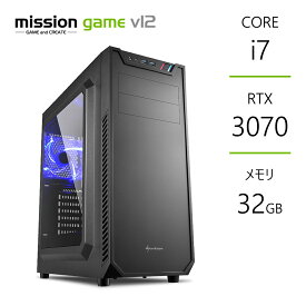 ゲーミングPC RTX3070 Core i7-12700F メモリ32GB SSD1TB B760 デスクトップ