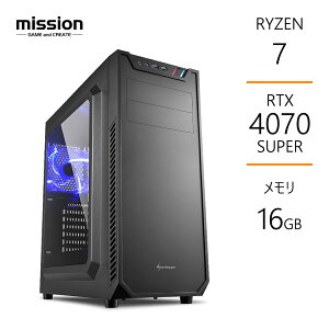 Q[~OPC Ryzen7 5700X RTX4070SUPER 16GB SSD1TB B550 TCht[ fXNgbv