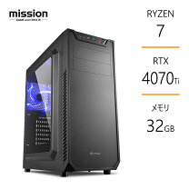 楽天市場】geforce rtx 4070 ti（CPU製品名AMD Ryzen 7）（パソコン 