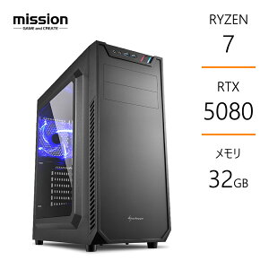 �Q�[�~���OPC Ryzen7 5700X RTX5080 ������32GB SSD1TB B550 �T�C�h�t���[��� �f�X�N�g�b�v