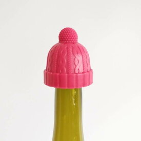 【送料無料】【ボトルキャップ】ニット帽 シリコン 開けたボトルのフタ ワイン オリーブオイル パーティー おしゃれ プレゼント ユニーク 面白い ウケる