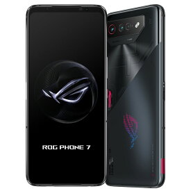 Asus ROG Phone 7 AI2205 Dual Sim 16GB RAM 512GB 5G 黒 SIMフリー ゲーミングスマホ 新品本体 1年保証