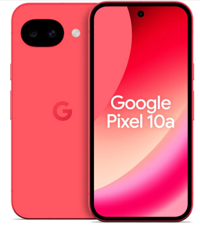 楽天市場】Google Pixel 10a Single Sim + eSim 128GB 5G ピンク 