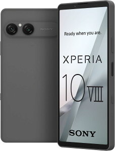 Sony Xperia 10 VIII XQ-GH74 Nano SIM + eSIM 8GB RAM 128GB 5G �O���[ �V�i SIM�t���[ �X�}�z �O���[�o���� �{�� �����s�Ǖۏ�
