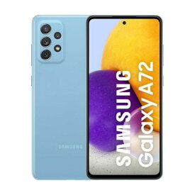 Samsung Galaxy A72 A725FD Dual Sim 8GB RAM 256GB LTE 青 新品 SIMフリースマホ 本体 1年保証