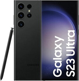Samsung Galaxy S23 Ultra S918B Dual Sim 12GB RAM 256GB 5G 黒 新品 SIMフリー スマホ 本体 1年保証