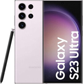 Samsung Galaxy S23 Ultra S9180 Dual Sim 12GB RAM 256GB 5G ラベンダー 新品 SIMフリー スマホ 本体 1年保証