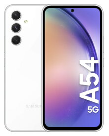 Samsung Galaxy A54 A546E Dual Sim 8GB RAM 128GB 5G 白 新品 SIMフリー スマホ 本体 1年保証