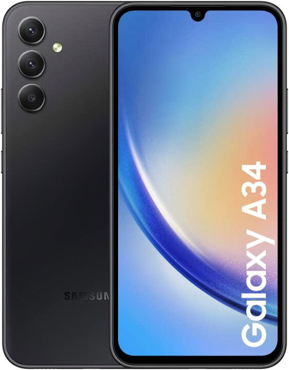 楽天市場】Samsung Galaxy A34 A3460 Dual Sim 6GB RAM 128GB 5G 黒 