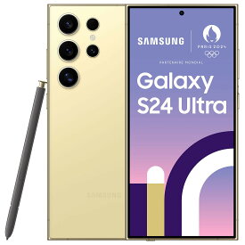 Samsung Galaxy S24 Ultra S9280 Dual Sim 12GB RAM 512GB 5G イエロー 新品 SIMフリー スマホ 本体 1年保証