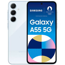 Samsung Galaxy A55 A556E Dual Sim 8GB RAM 128GB 5G アイスブルー 新品 SIMフリー スマホ 本体 1年保証