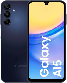 Samsung Galaxy A15 A1560 Dual Sim 6GB RAM 128GB 5G 黒 新品 SIMフリースマホ 本体 1年保証