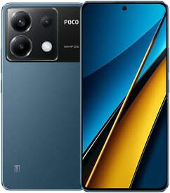 Xiaomi Poco X6 Dual Sim 12GB RAM 256GB 5G 青 新品 SIMフリースマホ本体 1年保証