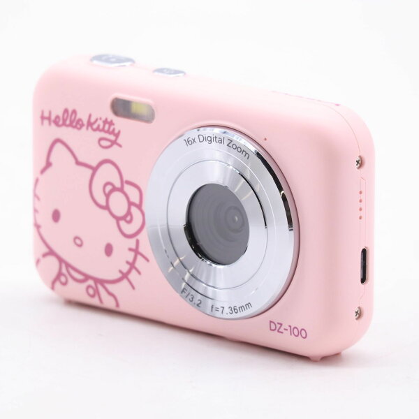 YASHICA ヤシカ ハローキティ コンパクトデジタル カメラ ピンク DZ-100 新品 初期不良保証 並行輸入品