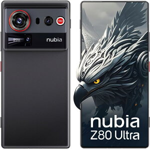 ZTE Nubia Z80 Ultra Dual Sim 16GB RAM 512GB 5G  Vi SIMt[ O[o X}z { sǕۏ