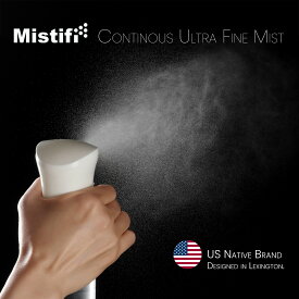 ＼水性液体専用／ Mistifi 新型高機能霧吹きスプレー 観葉植物　アイロン　加湿　微粒子ミストスプレー　ルームスプレー　エアリーミストスプレー ファインミスト 蓄圧連続噴霧　マイクロミストスプレー　透明・白色　アップグレード版　耐久性アップ　多容量展開　新登場！