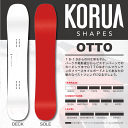 19-20 KORUA SHAPES OTTO (コルアシェイプス) ソールカバー、ステッカー、ケーブルロック、チューンナップ付き 【送料無料】【代引手数料無料...