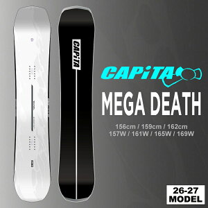 �y�����\��J�n�z26-27 �L���s�^ CAPITA ���K�f�X MEGA DEATH / �`���[���i�b�v�A�\�[���J�o�[�t�y���������z�y����萔�������z�y���{���K�i�z(�X�m�[�{�[�h ��)