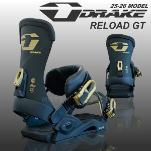 y\Jnz25-26 hCNoCfBO DRAKE [hW[eB[ RELOAD GT -BLACK- qMf (Xm[{[h t[X^C Og)yzy萔zyKiz