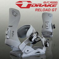 【早期予約開始】26-27 ドレイクバインディング DRAKE リロードジーティー RELOAD GT -GREY- 中川智貴モ…