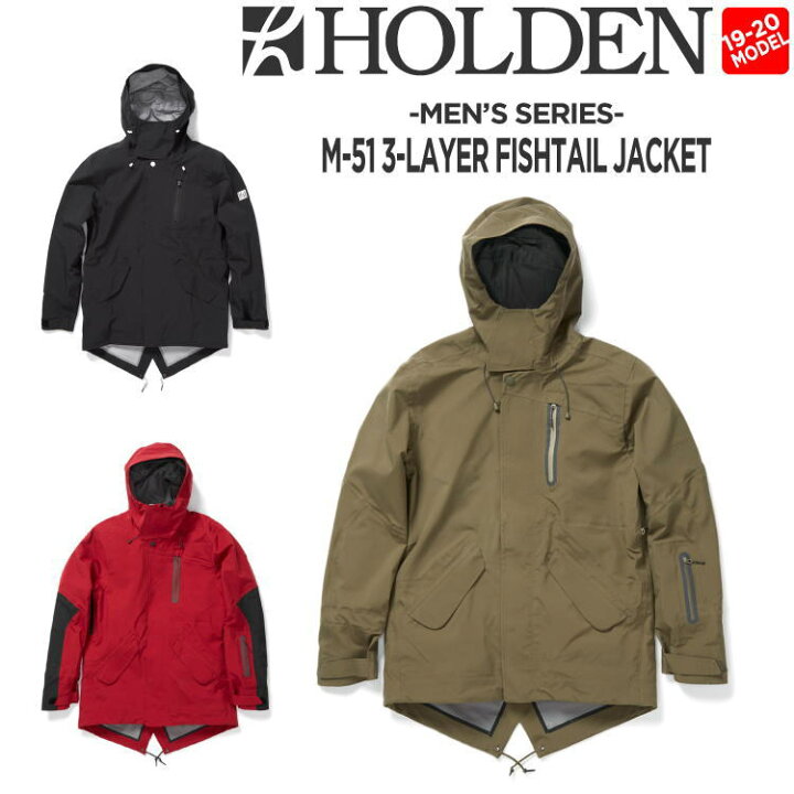 HOLDEN M ホールデン スノーボードジャケット（美品 HOLDEN 