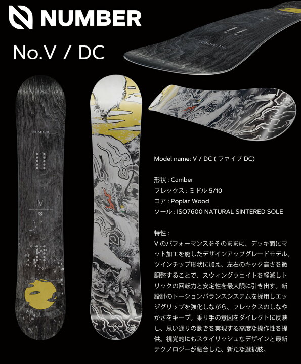 楽天市場】【早期予約開始】25-26 ナンバースノーボード NUMBER 