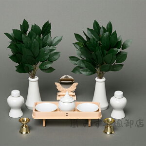 瀬戸製 祖霊舎用セット(並)神棚 モダン デザイン シンプル 高級神棚 お宮 御宮 木曽桧 桧 日本製 国産 職人手作り